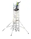 Svelt SVELTOWER one-person-assembly scaffold tower 1.10 x 0.74 m up to 5.17 m