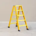 FIBERMAD FV6F Échelle professionnelle double face 100 % fibre de verre (EN 131, EN 50528, EN 61478)