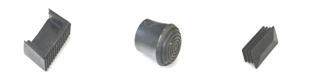 Castellana plug kit 2 ramp plugs + 2 round base plugs + 2 ribbed plugs