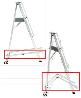 10 STEPS ARTICULATED ARM R - CASTELLANA 10 STEPS EN131