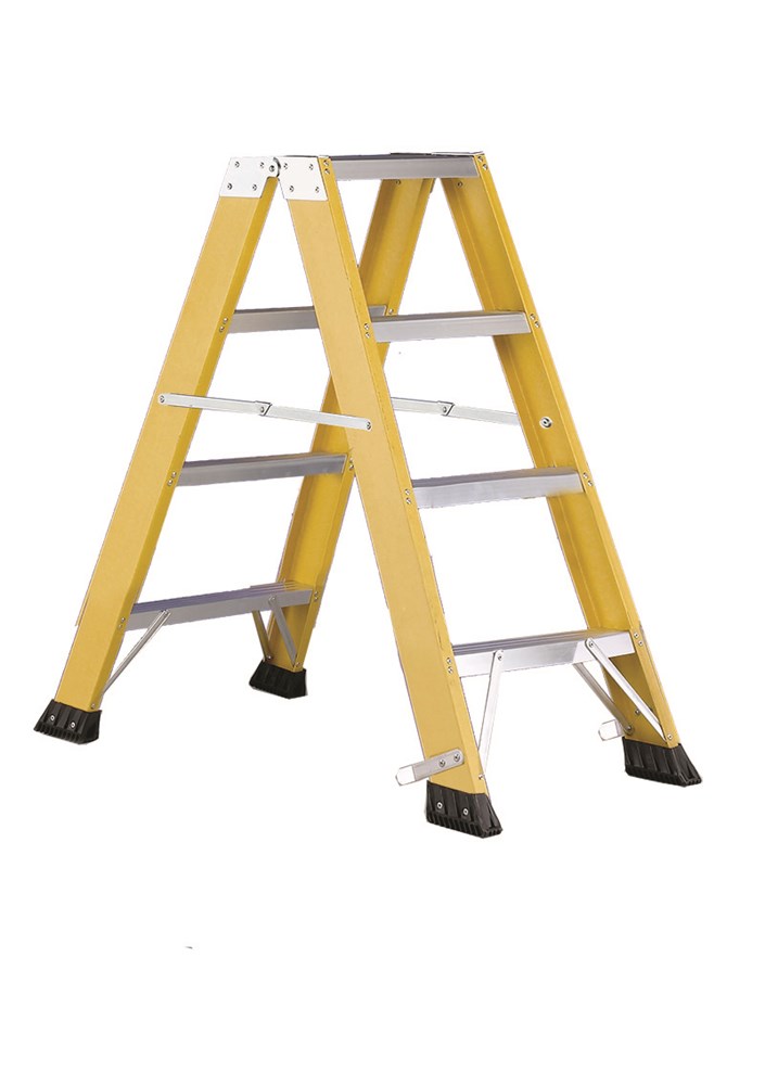 [SVETV604] SVELT V6 Fiberglass Double-Sided Stepladder 4 to 12 Steps (4 steps 0,91 m 5,3 kg)