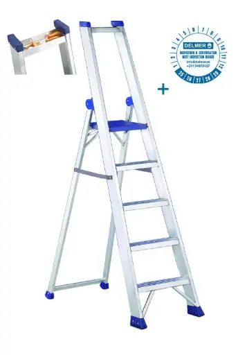 SVELT Regina+ Pro stepladder 3 to 12 steps