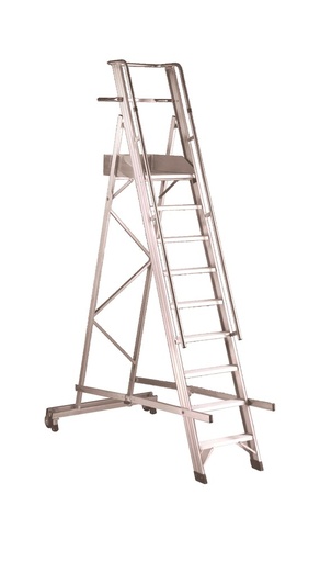 SVELT Castellana Mobiele Platformtrap 4 t/m 15 treden tot 3,90 m